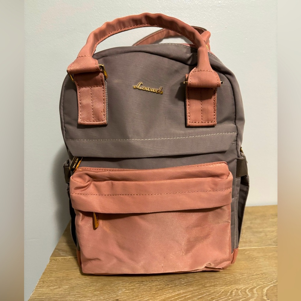 Lovevook, Mini School/ Travel Backpack. Water resistant Nylon, USB charging port